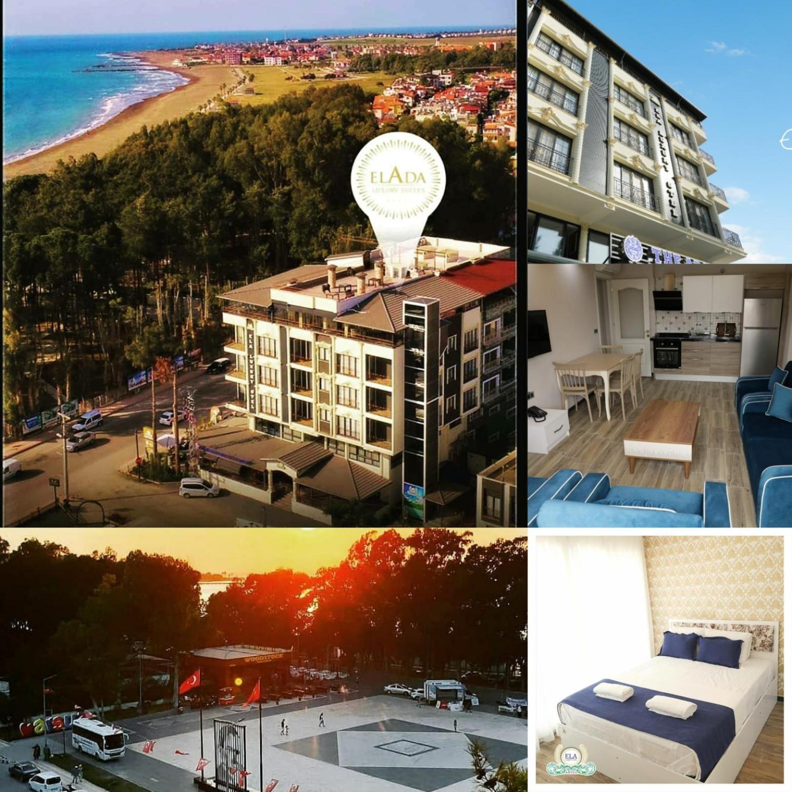 Elada Luxury Otel Arsuz Bagian luar foto
