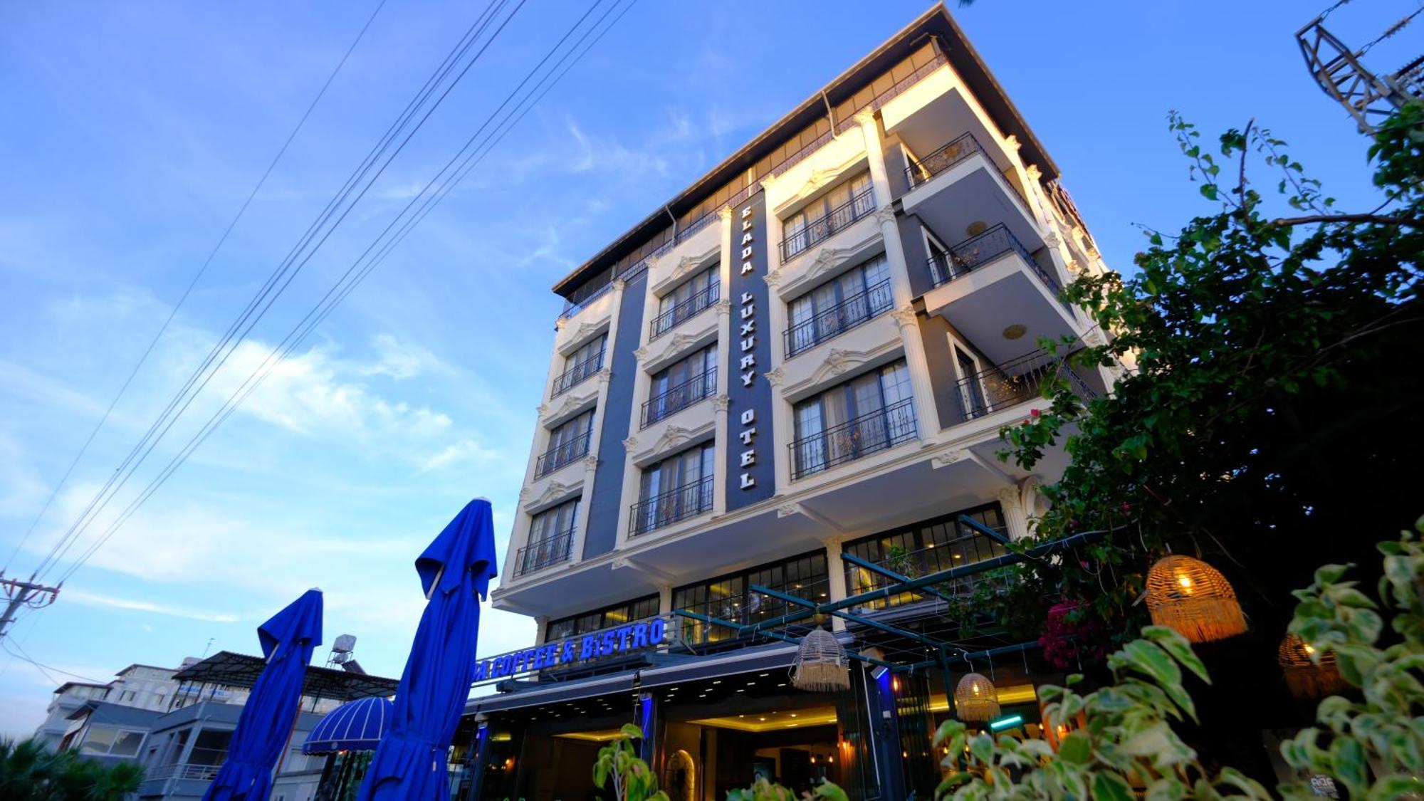 Elada Luxury Otel Arsuz Bagian luar foto