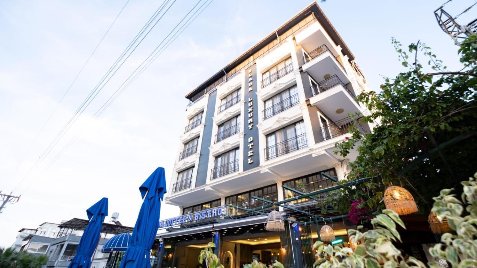 Elada Luxury Otel Arsuz Bagian luar foto